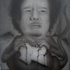 GADDAFI - 16x24 inches on canvas